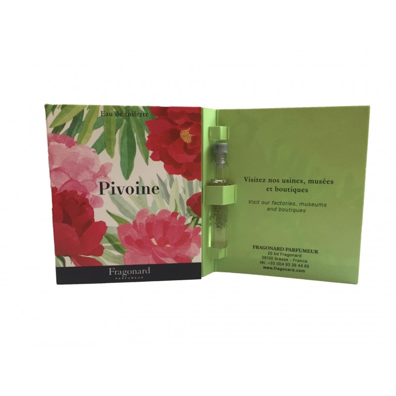 Fragonard Pivoine 2ml EDT kvepalų mėginukas moterims